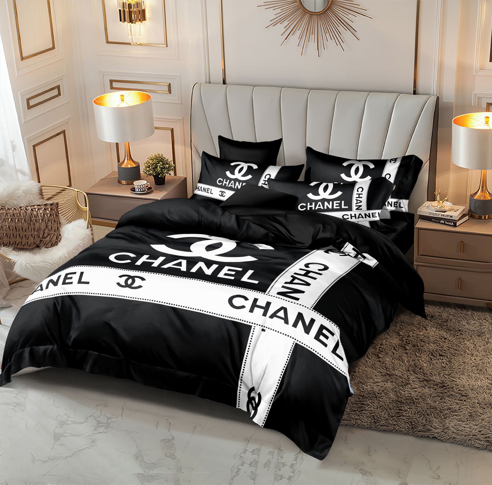 Master Quality Bed Sheet - 6 Pcs Set