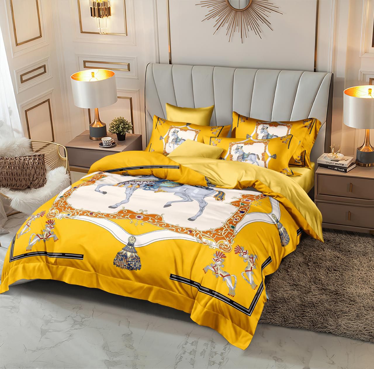 Master Quality Bed Sheet - 6 Pcs Set