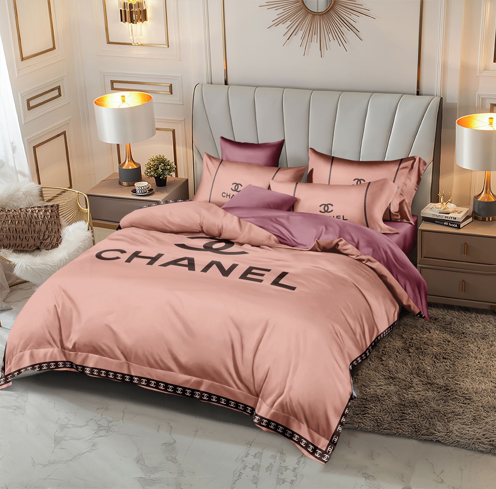 Master Quality Bed Sheet - 6 Pcs Set