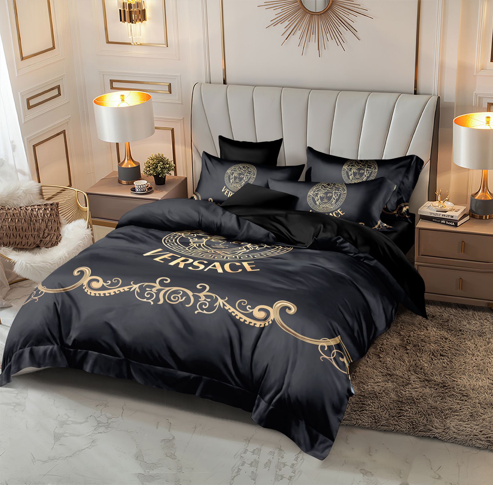 Master Quality Bed Sheet - 6 Pcs Set