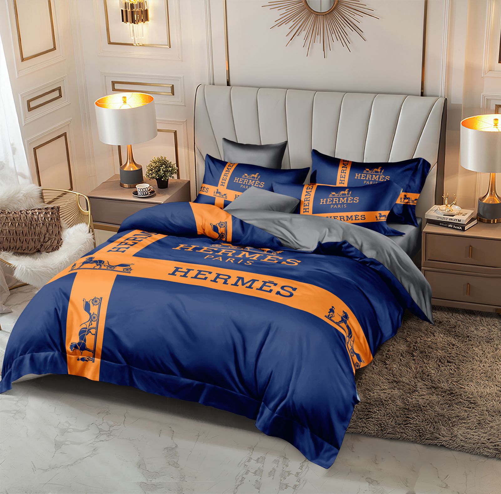 Master Quality Bed Sheet - 6 Pcs Set