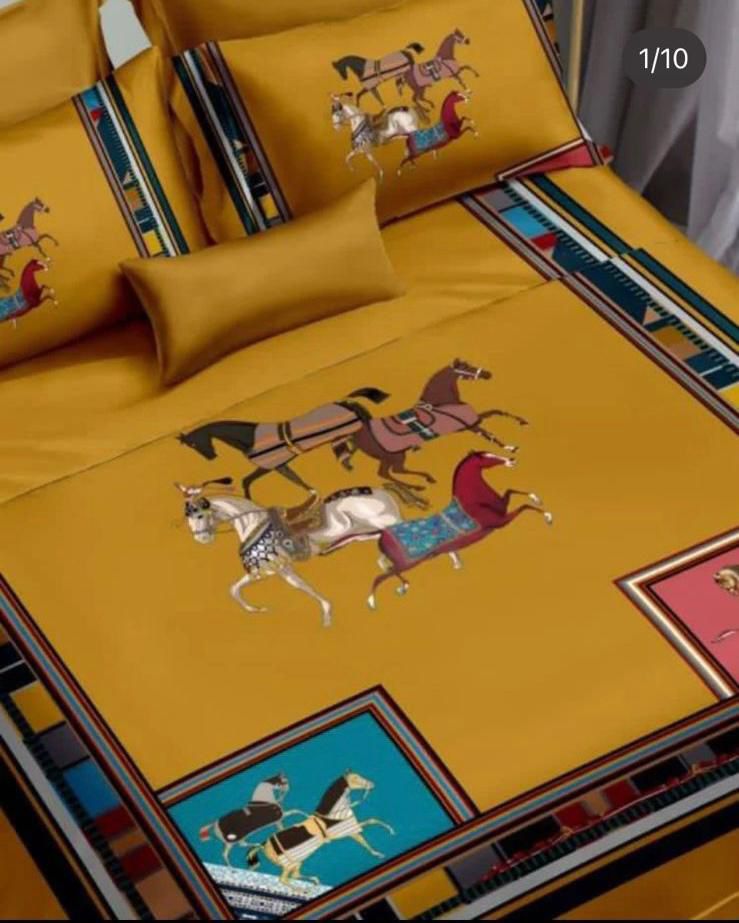 Master Quality Bed Sheet - 6 Pcs Set