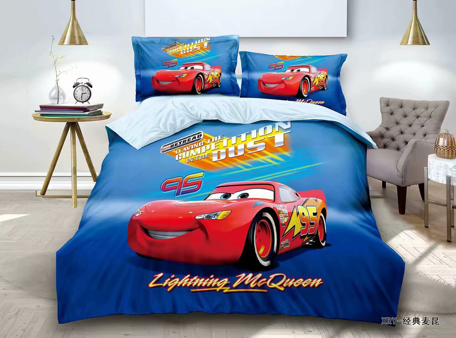 Kids Cartoon Bed Sheet Set - 4PC