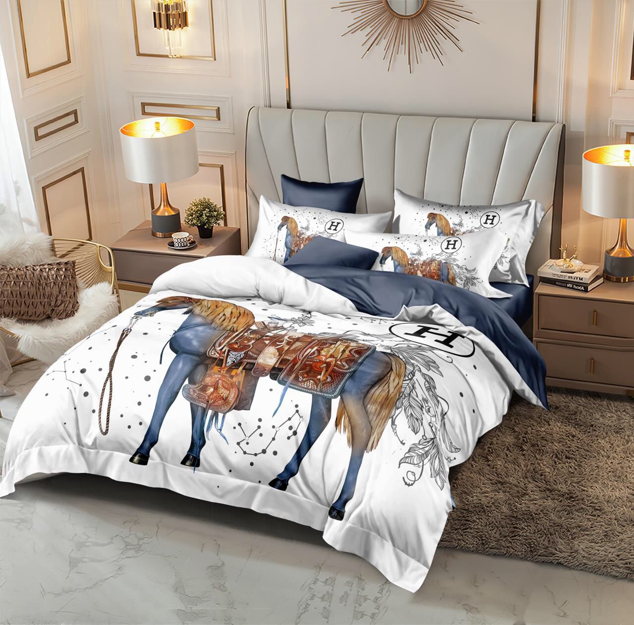 Master Quality King Size Comforter Set – 6 Pieces | Premium Soft Bedding