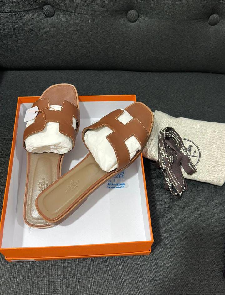 Hermes Ladies Slippers
