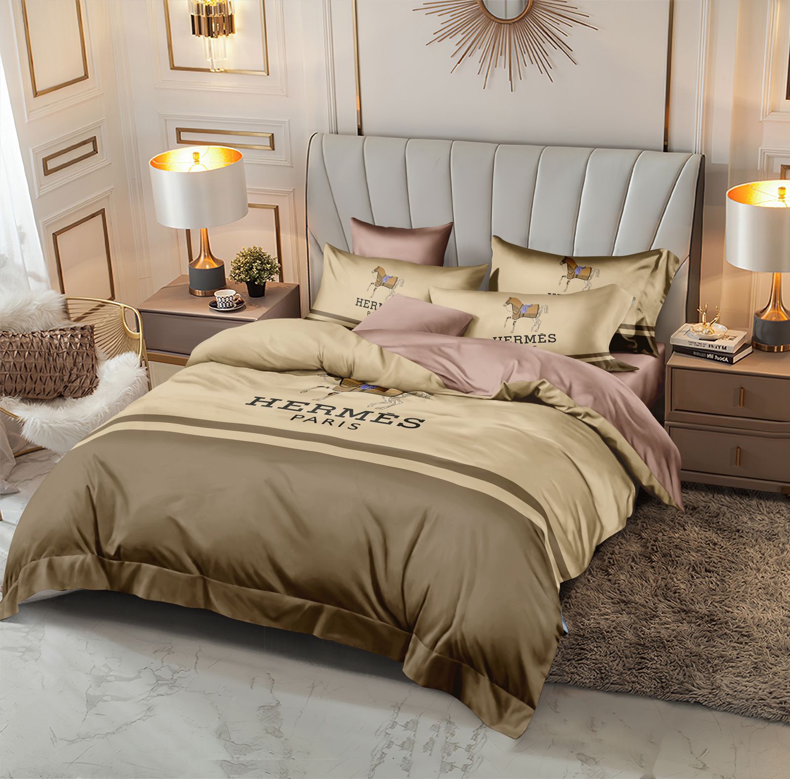 Master Quality Bed Sheet - 6 Pcs Set