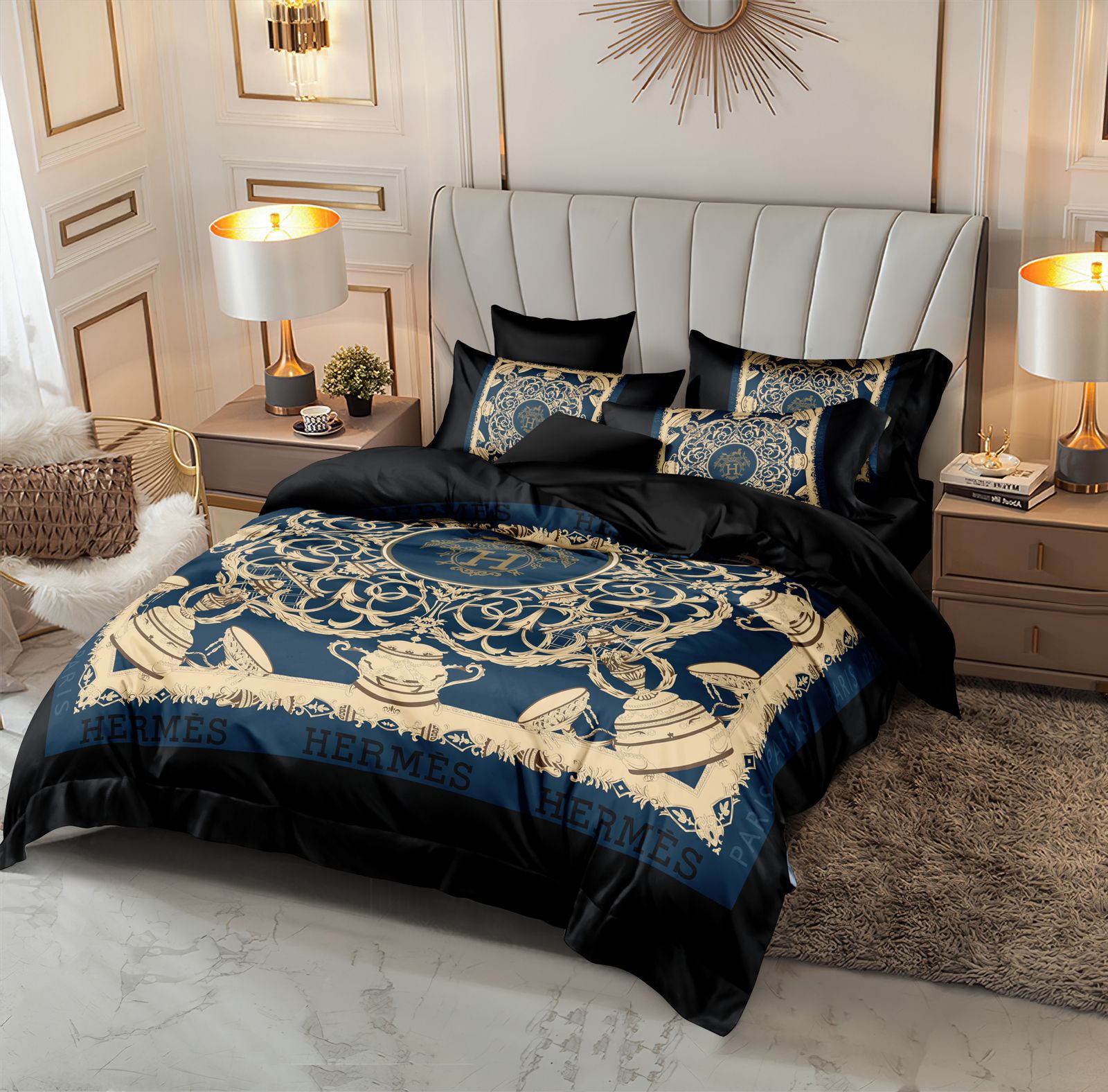 Master Quality Bed Sheet - 6 Pcs Set